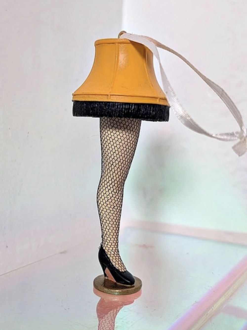 Hallmark A Christmas Story Leg Lamp Ornament Miniature Leg Lamp Decor